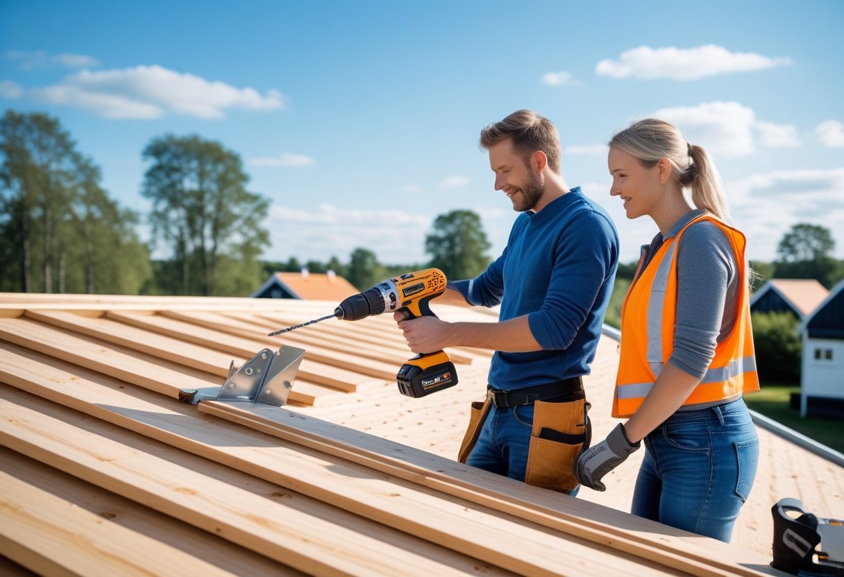 Saadan vaelger du den bedste skruemaskine til dit tagprojekt i Braedstrup