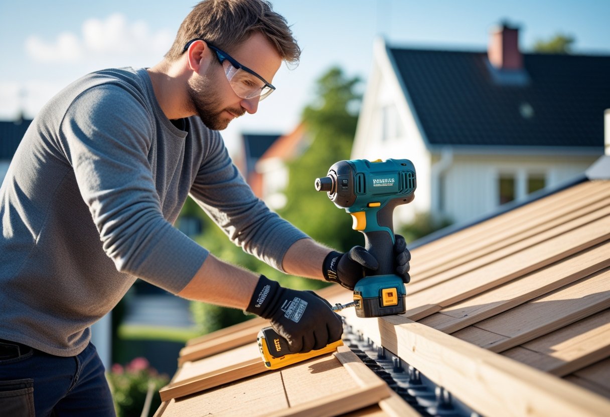 Saadan vaelger du den rigtige skruemaskine til dit tagprojekt i Braedstrup